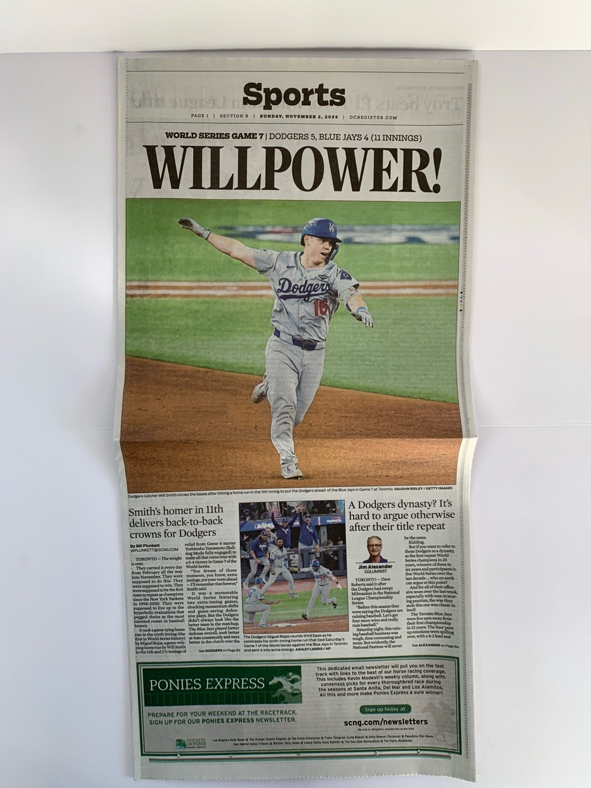 Los Angeles Dodgers World Series Championships & LA Parade ~ OC Register 2025