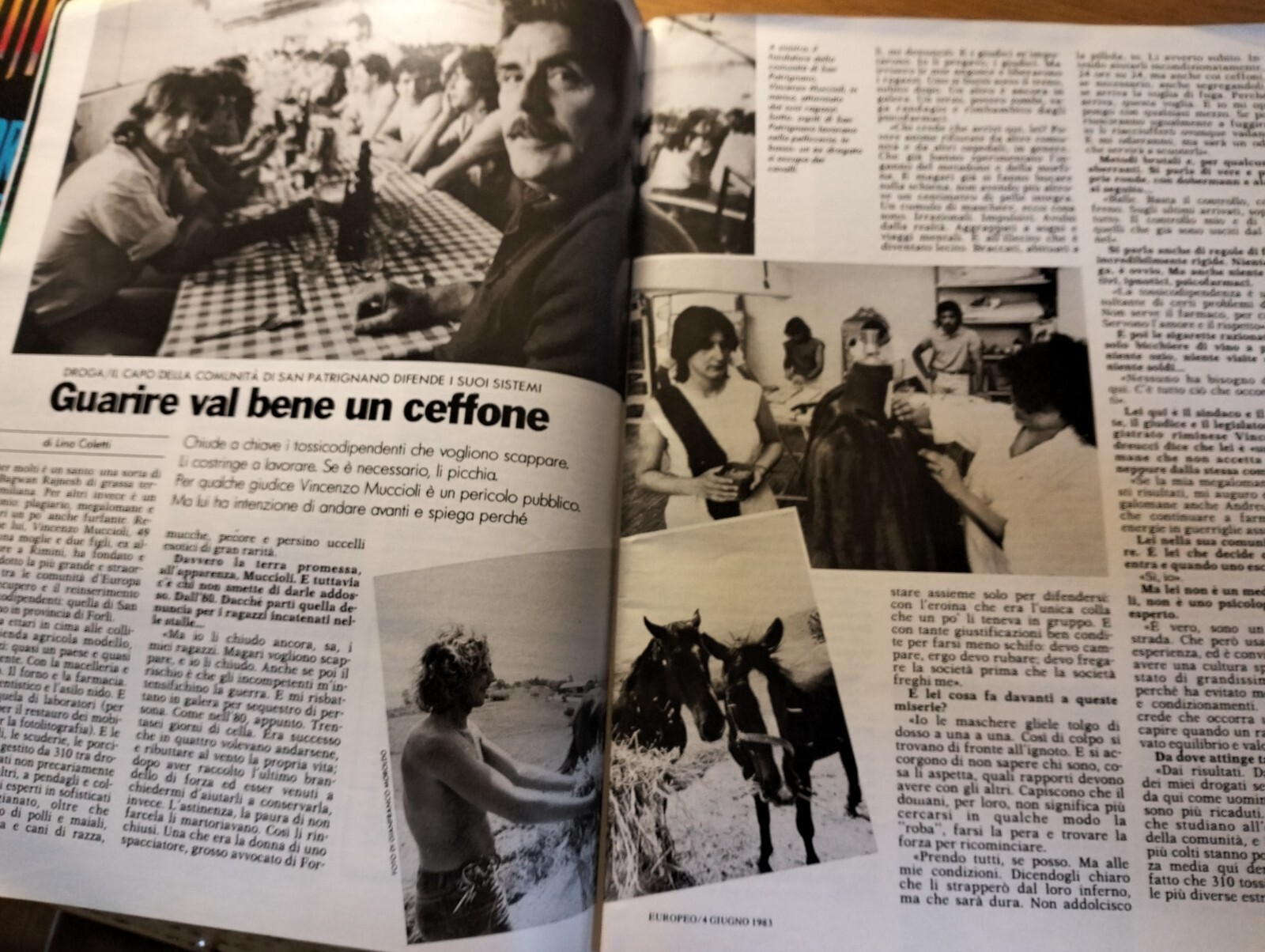 EUROPEAN 1983/23=SAN PATRIGNANO=CASE RIZZOLI=CARLO MASSARINI=GIANNI AGNELLI BUY
