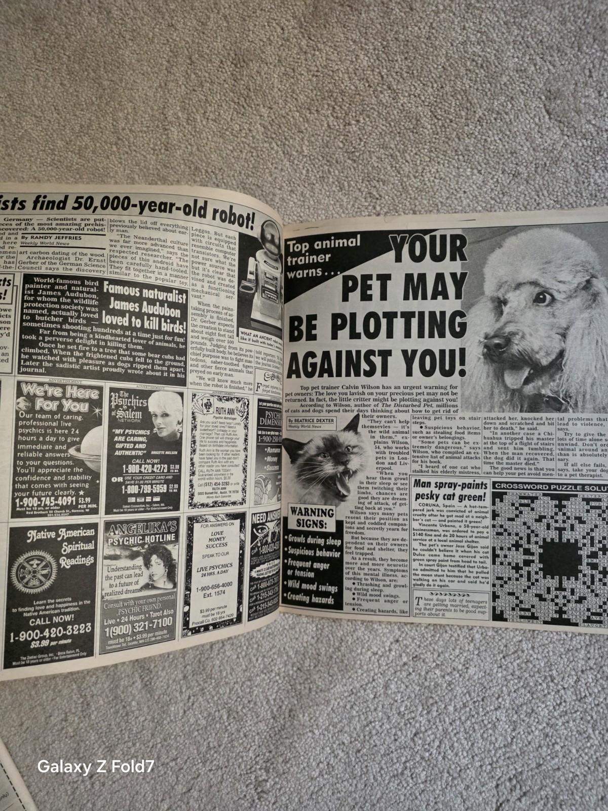 VINTAGE WEEKLY WORLD NEWS FAKE NEWSPAPER TABLOID EVERGLADES PLANE CRASH 1996