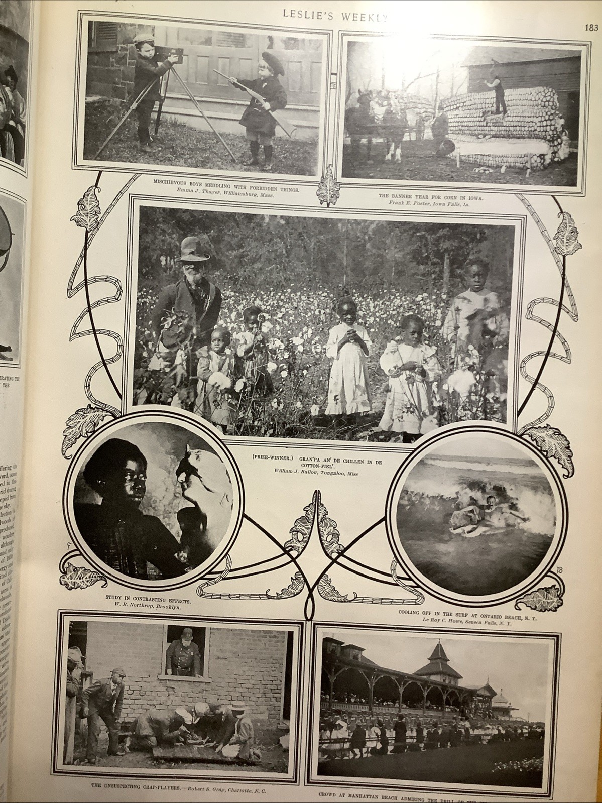 1902 FRANK LESLIES MAGAZINE ~ NEW YORK CITY