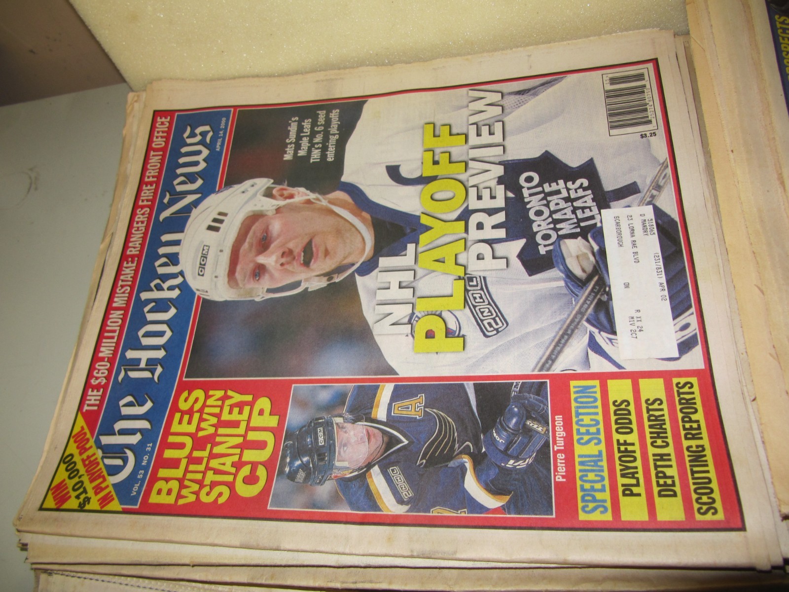 45 x The Hockey News July 1990’s-2000