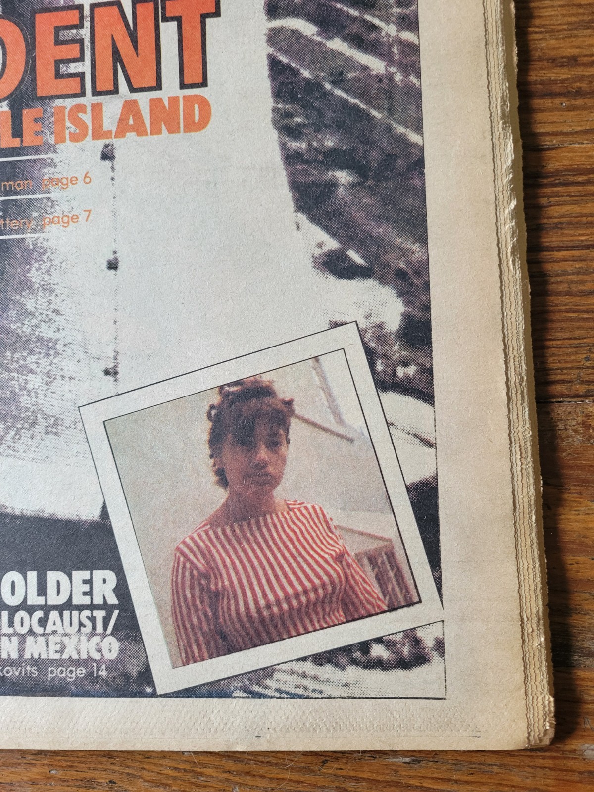 Soho News, NYC, April 5-11, 1979, Three Mile Island Accident, Maryse Holder