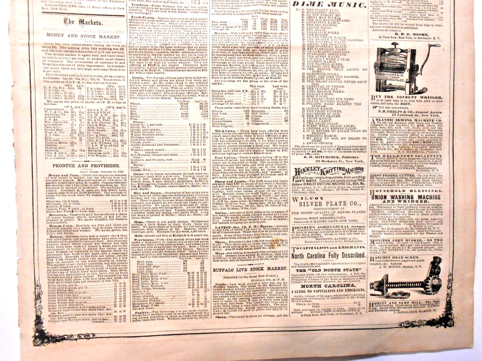 Newspaper RARE & Early U.S. Woman’s Female Suffrage VOTE Cartoon 1869