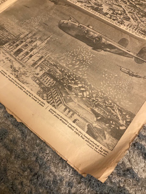 Seattle Post Intelligencer September 1943 Pictorial Review Invasion of Italy WW2