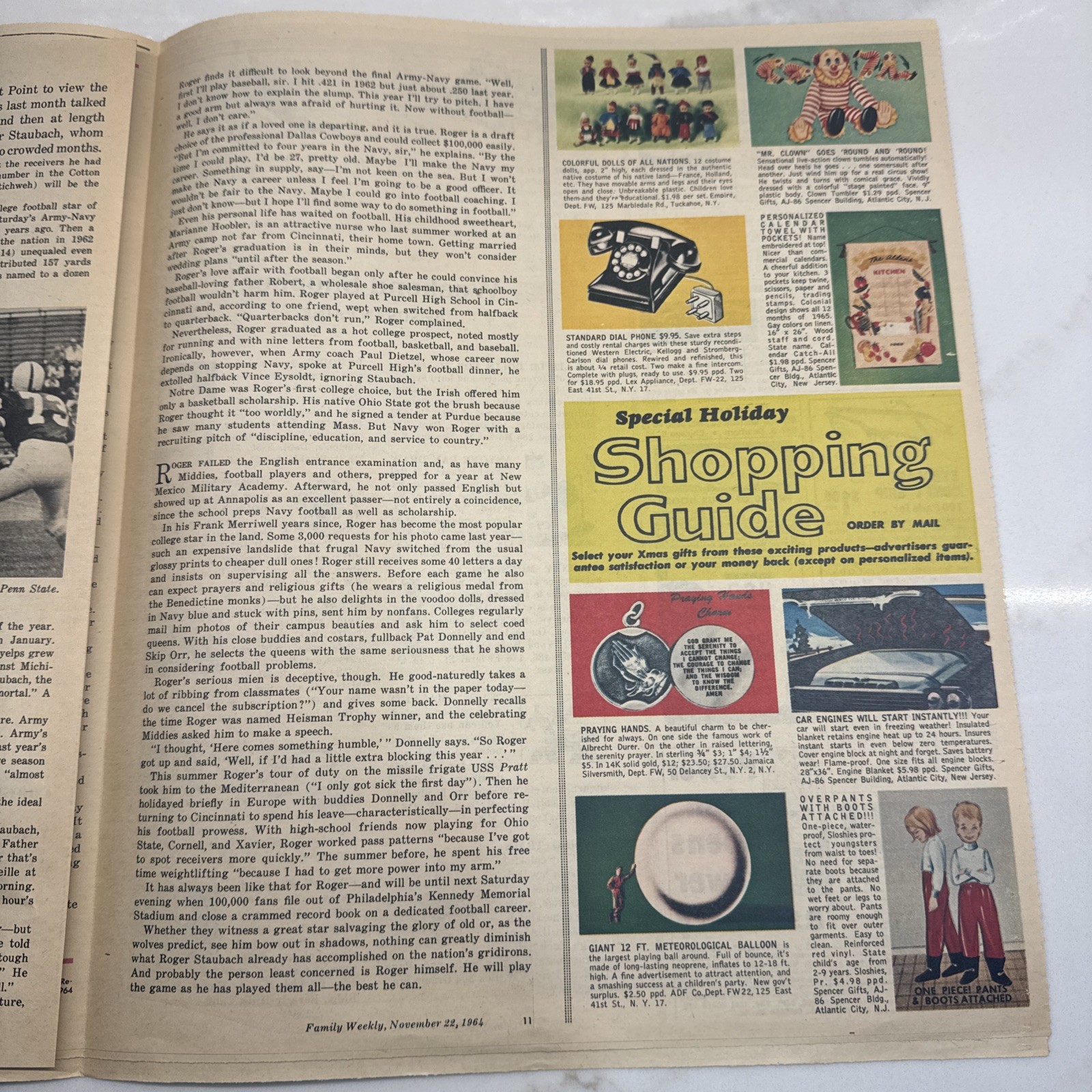 1963 Dec 6 KNICKERBOCKER NEWS Newspaper Special Supplement JFK Death LOT OF 12