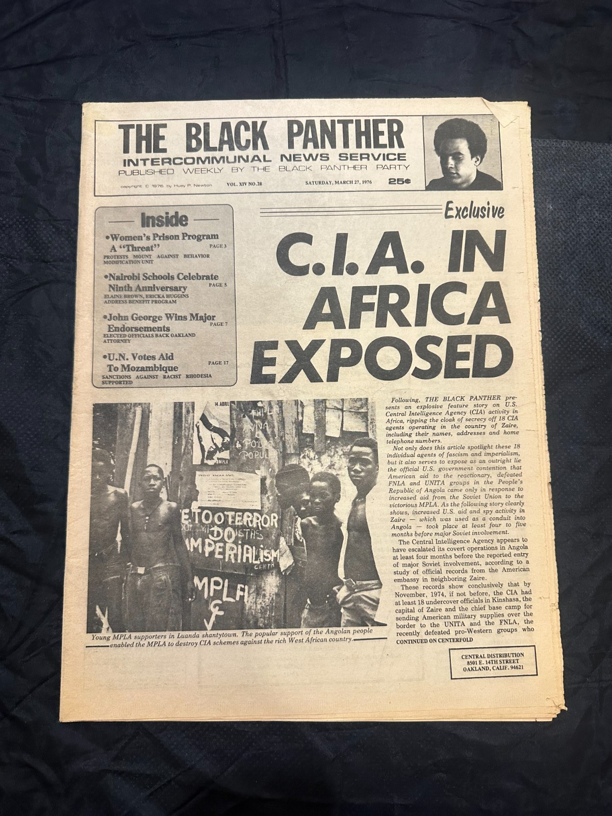 THE BLACK PANTHER NEWSPAPER – MARCH 27th 1976