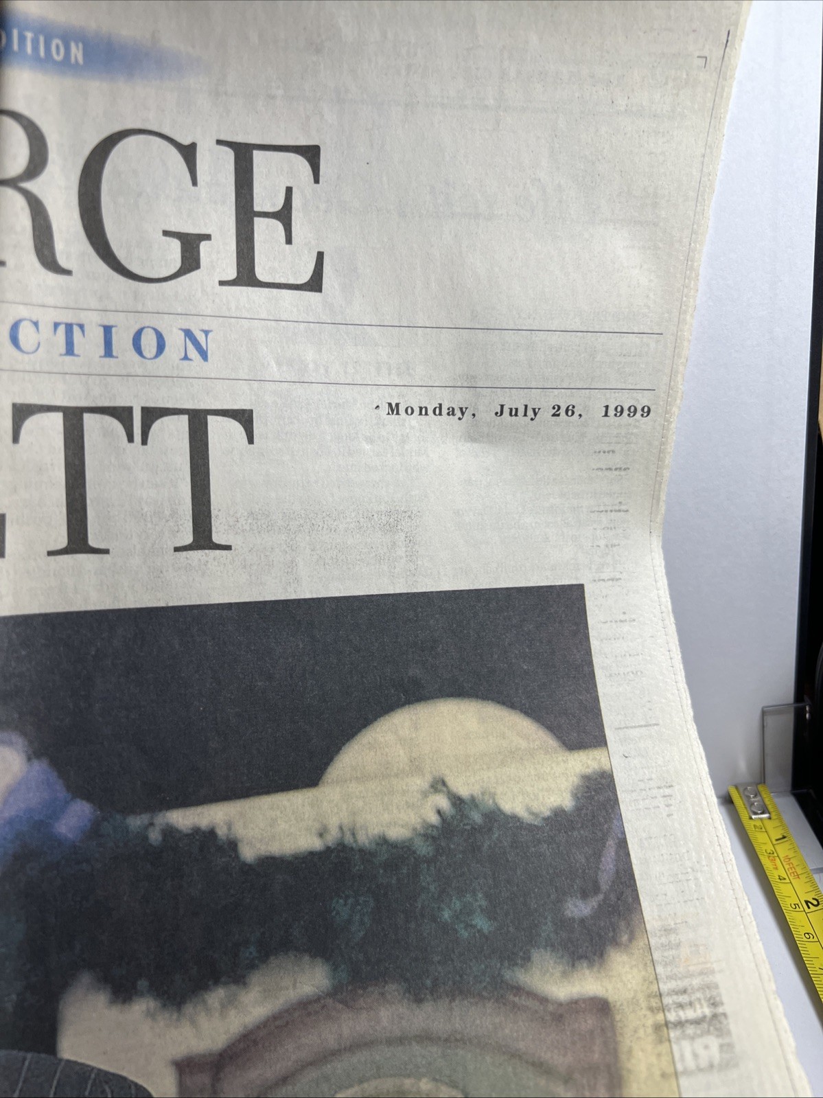 Kansas City Star Newspaper GEORGE BRETT KC Royals Cooperstown 1999 MLB Editorial