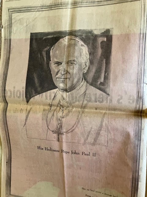 October 5, 1979 Chicago Tribune POPE JOHN PAUL II VISITS CHICAGO 14-page Section