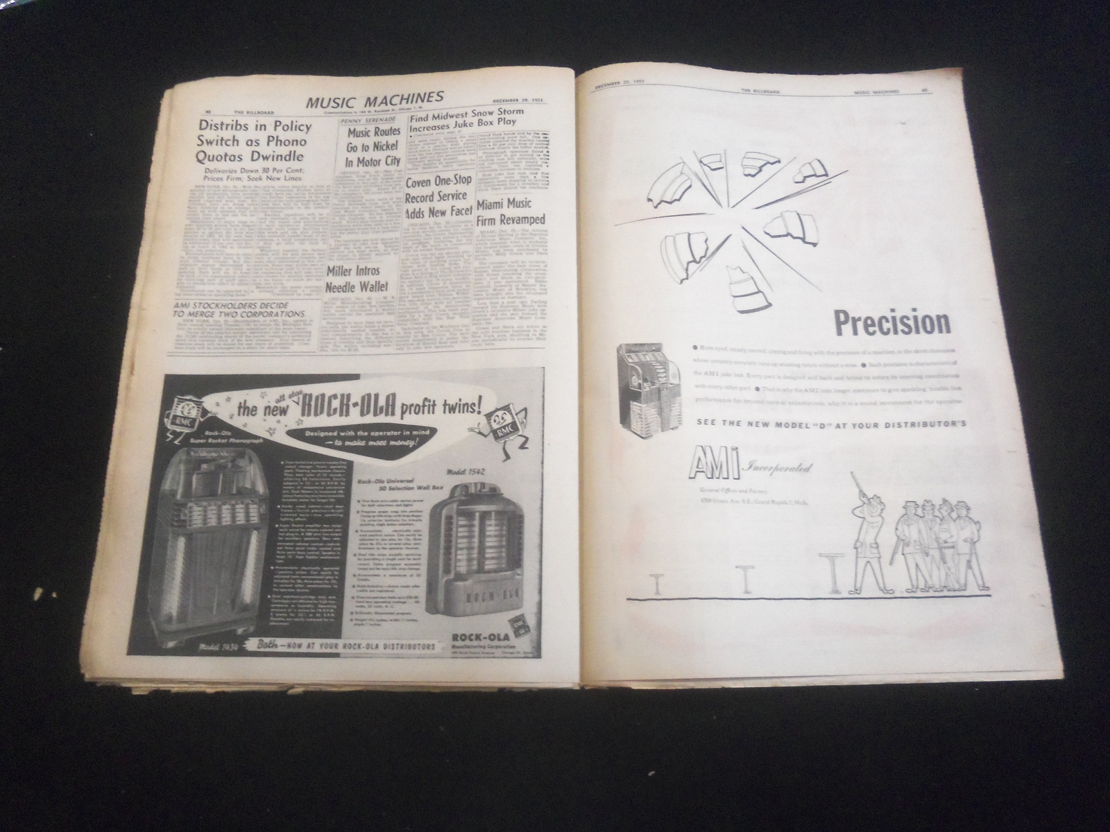 1951 DECEMBER 29 THE BILLBOARD NEWSPAPER – ARTICLES, PHOTOS & ADS – NP 5721
