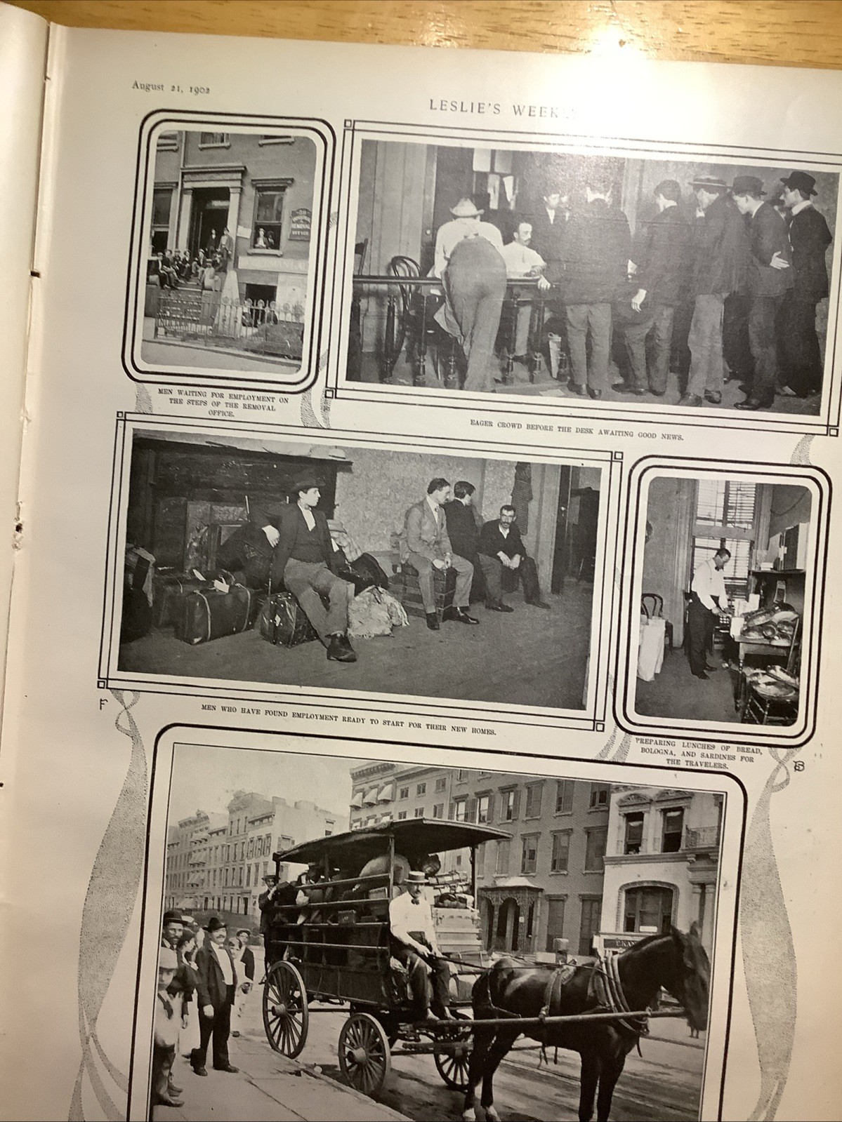 1902 FRANK LESLIES MAGAZINE ~ NEW YORK CITY
