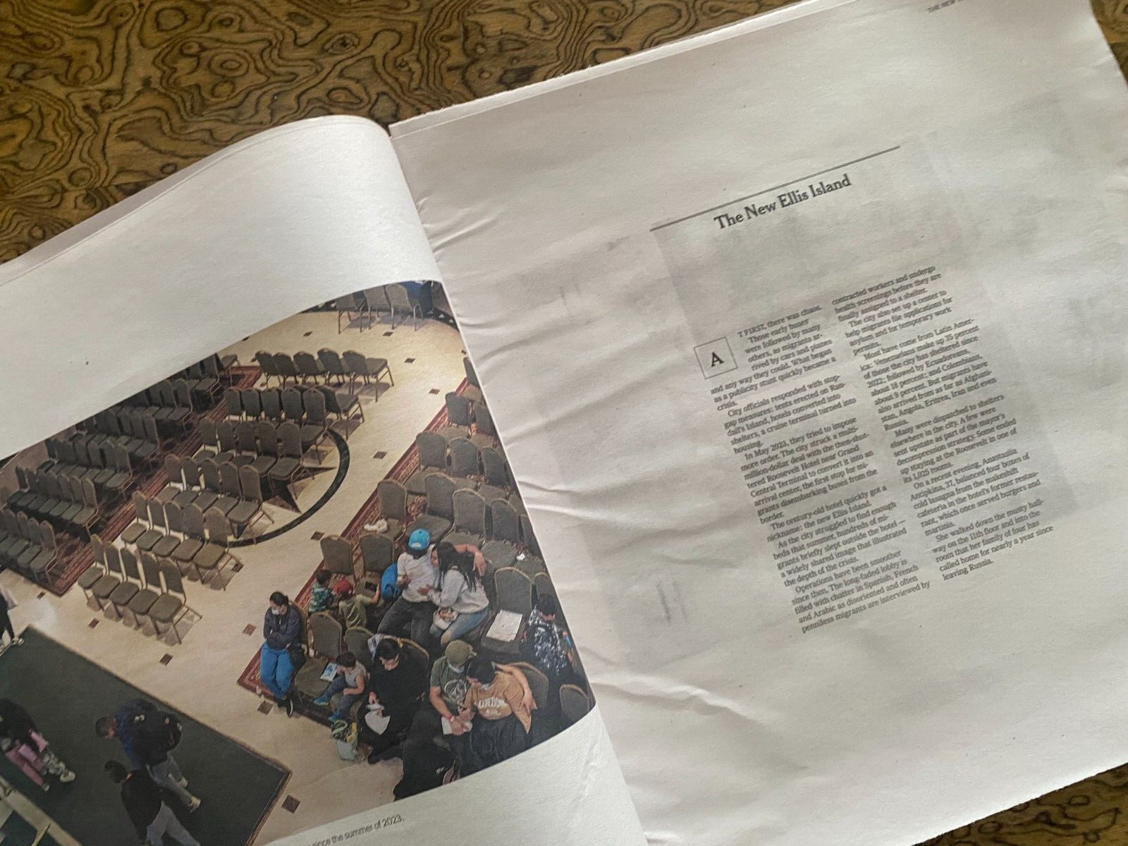 New York City Migrant System NY Time Special Issue 48 Pages January 2025