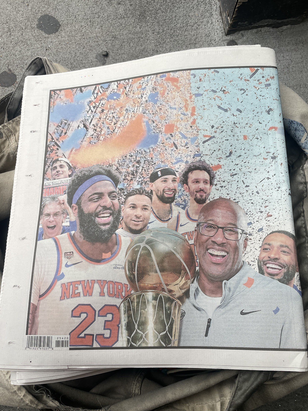 New York Knicks 6/18/26 Kings Of The City NY Post Paper Brunson Knick York Post