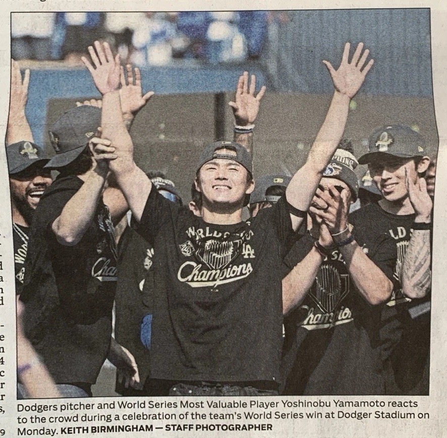 Los Angeles Dodgers World Series Championships & LA Parade ~ OC Register 2025