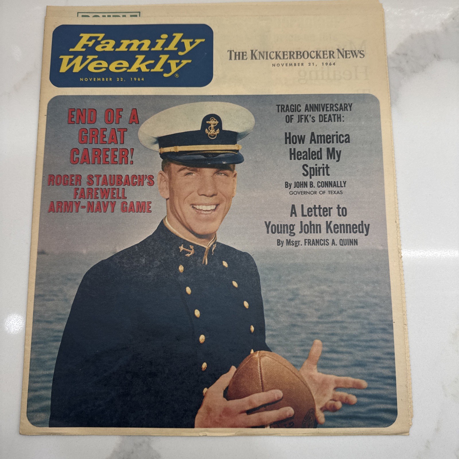 1963 Dec 6 KNICKERBOCKER NEWS Newspaper Special Supplement JFK Death LOT OF 12