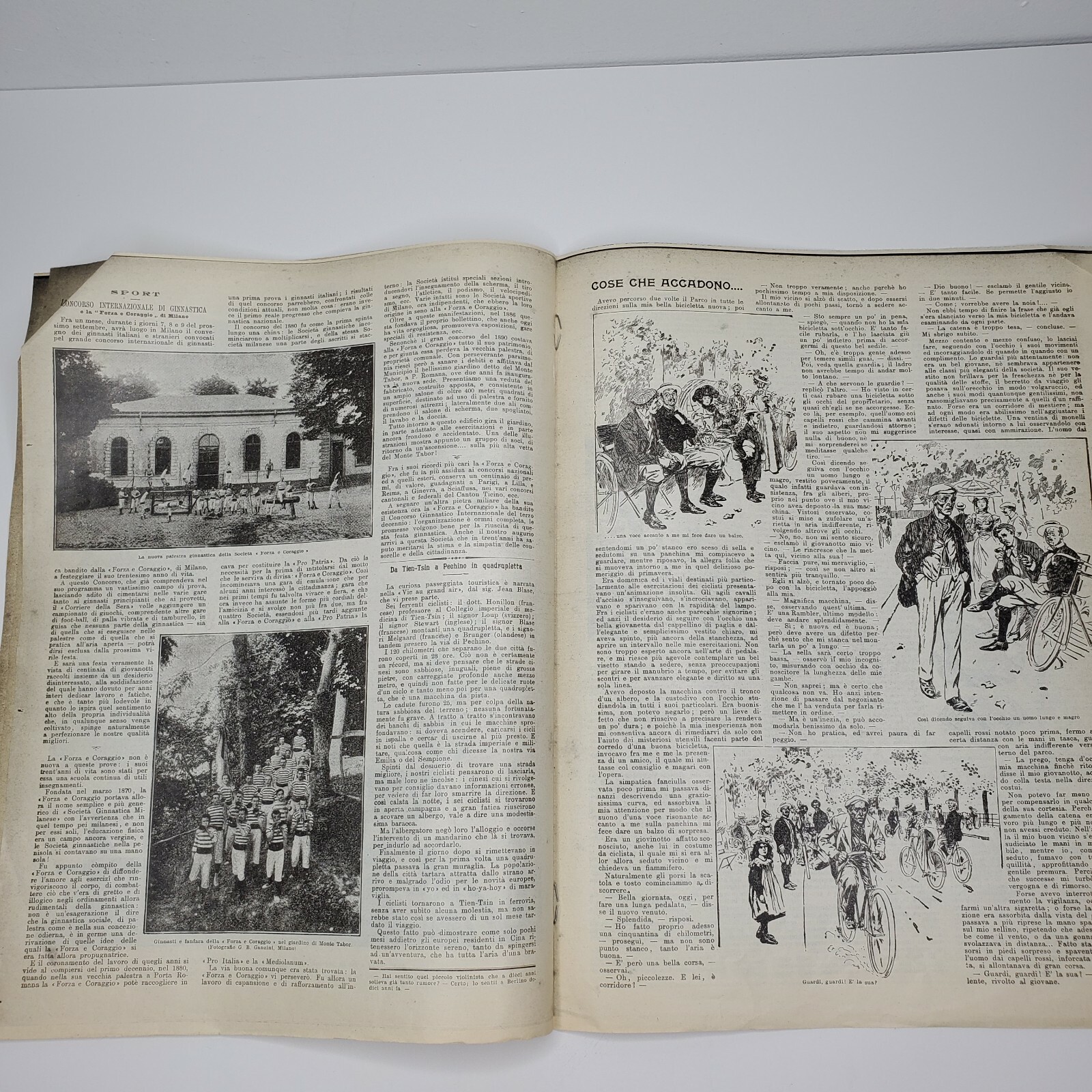 Domenica Del Corriere Sunday Courier Italian Newspaper 1900 Anarchist Assassin