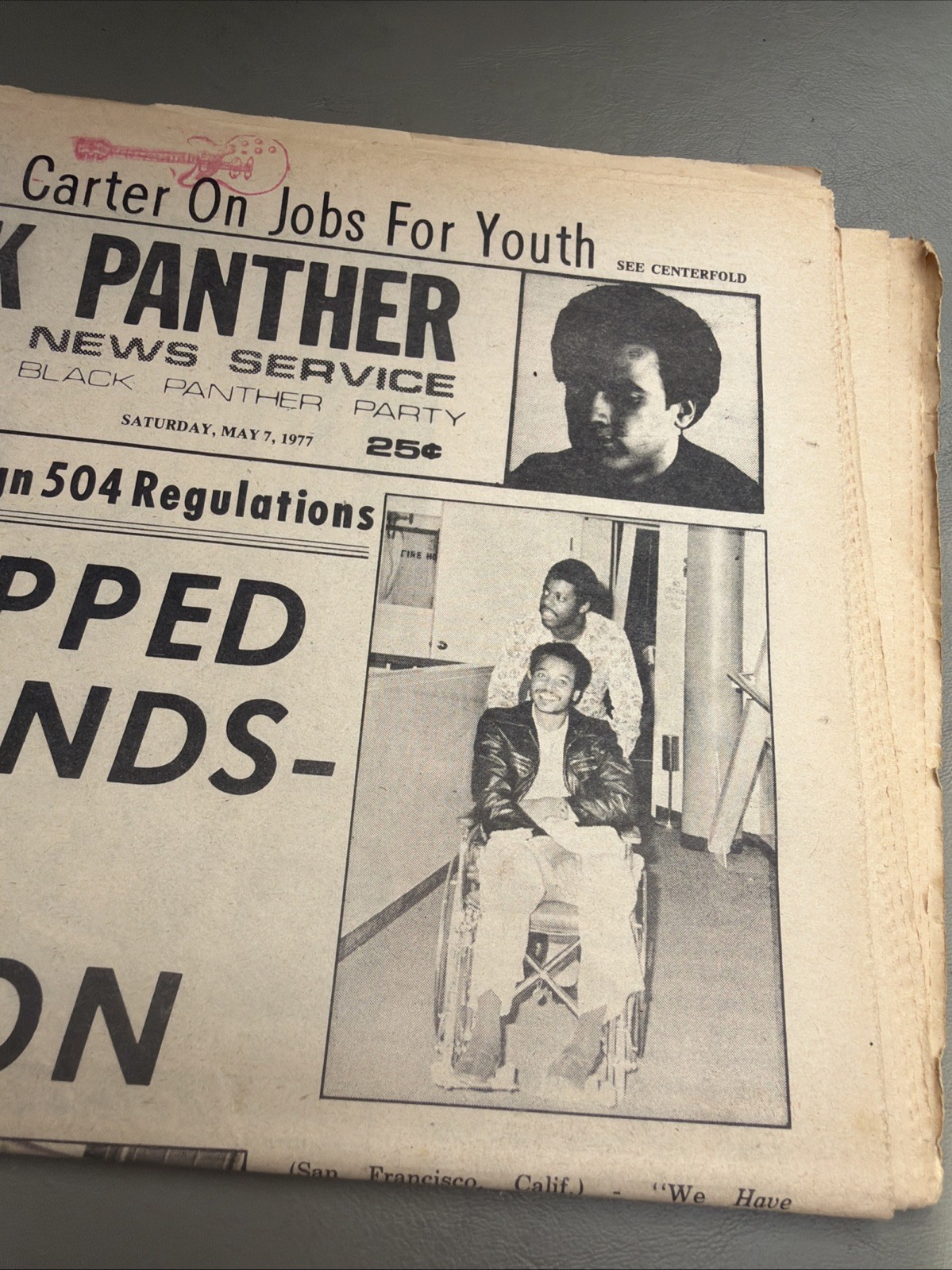 THE BLACK PANTHER PARTY NEWSPAPER – MAY 7, 1977 Huey Newton History