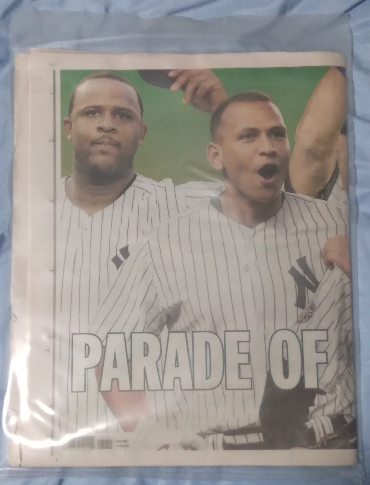 New York Yankees World Series Champions Daily News Special Edition Nov 6th 2009