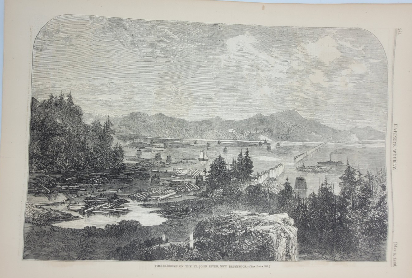 Harper’s Weekly 5/5/1866 Scenes from Memphis Tennessee / Orphanage Memphis Tenn.