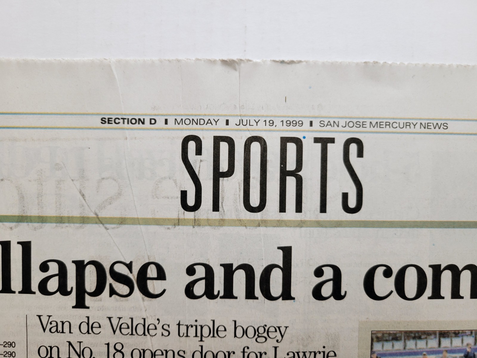 1999 Jul 17: Yankees DAVID CONE Perfect Game! SF Chron, San Jose Merc, USA Today