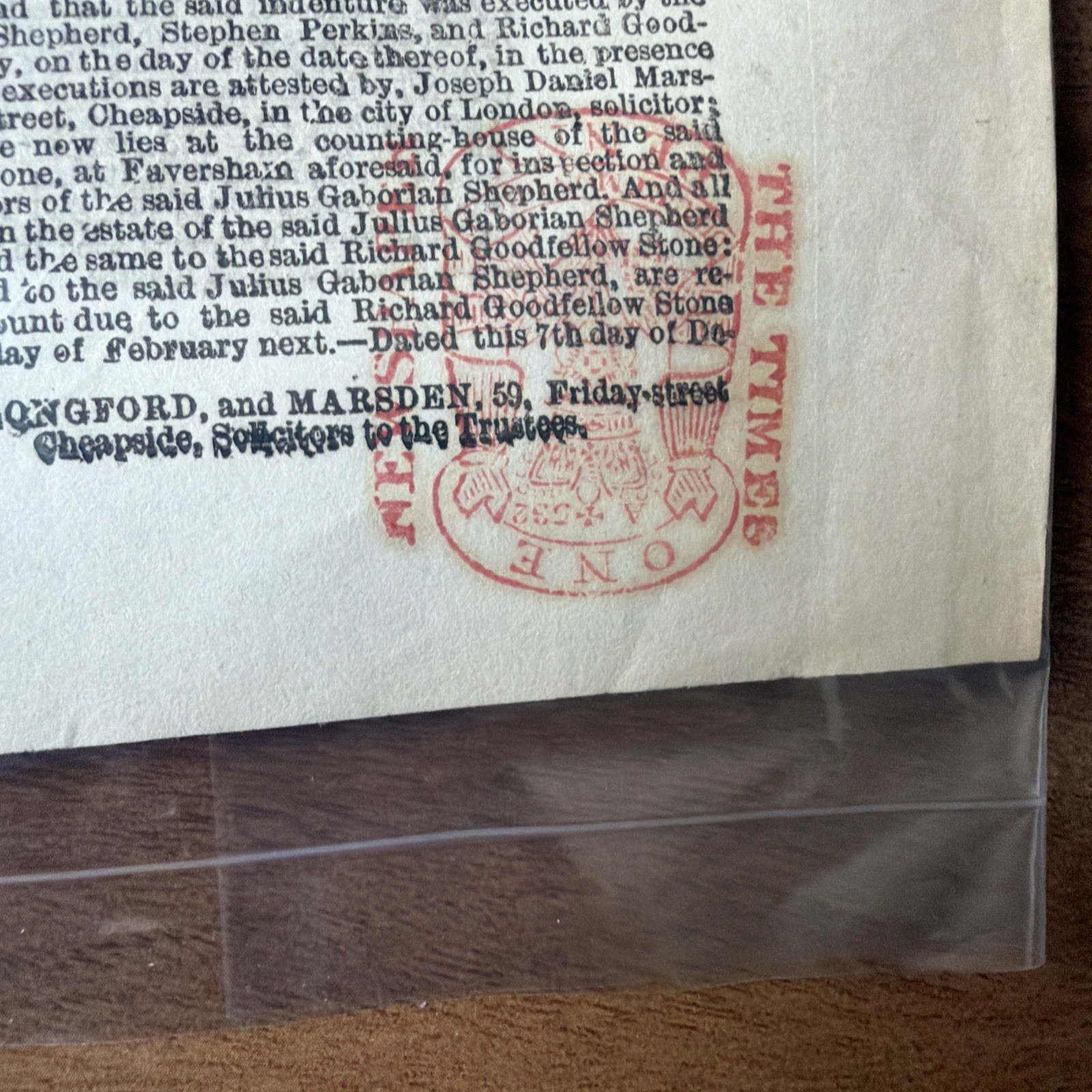 December 11 1848 THE LONDON TIMES Victorian ORIGINAL Newspaper and Supplement