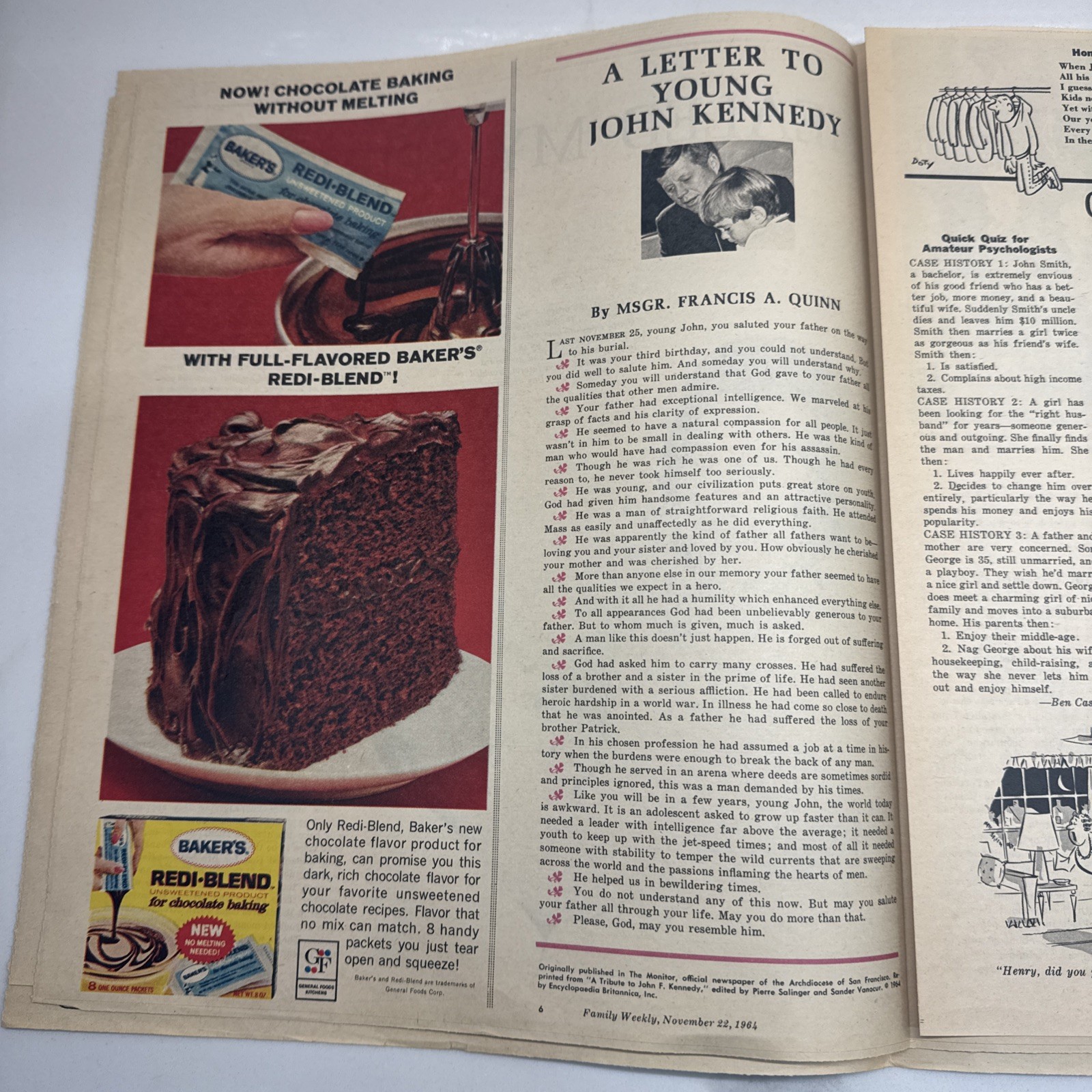 1963 Dec 6 KNICKERBOCKER NEWS Newspaper Special Supplement JFK Death LOT OF 12