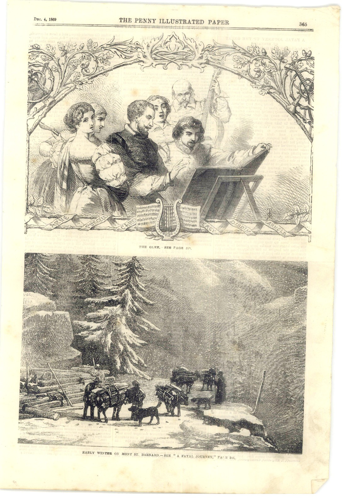 1869 Penny Ilustrated Paper, Slaves, Irish Problem, Wood Green Murders, Oz Meat