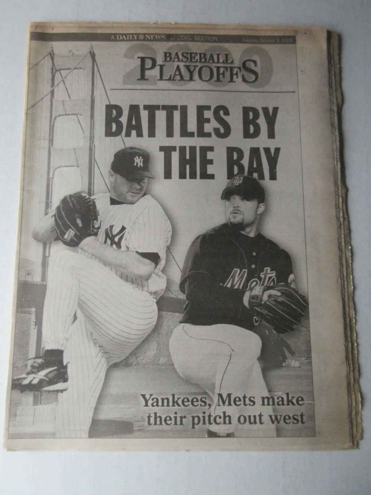 2000 Special Section DAILY NEWS NEW YORK YANKEES METS BASEBALL PLAYOFFS PREVIEW