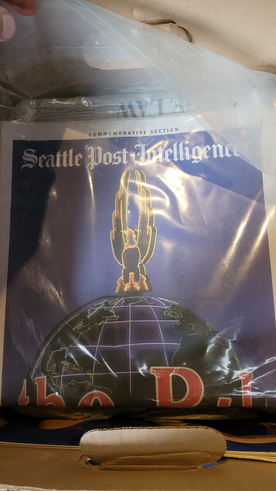 Seattle P. I. Final Issue Commemorative Edition Paper March 17, 2009 Newspaper