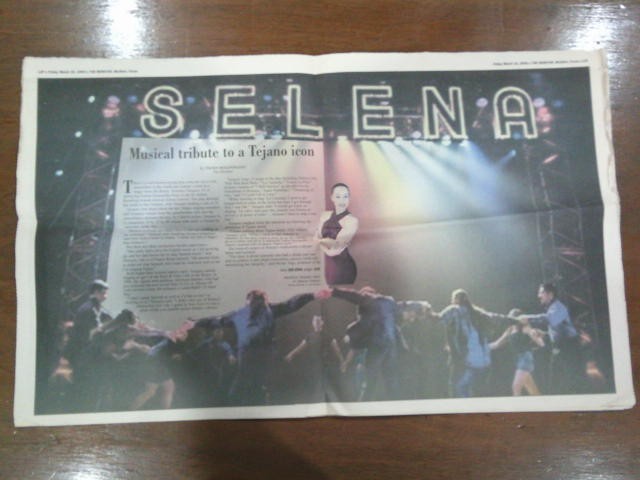 The Monitor Commemorative Edition Newspaper – Selena April 6,2000