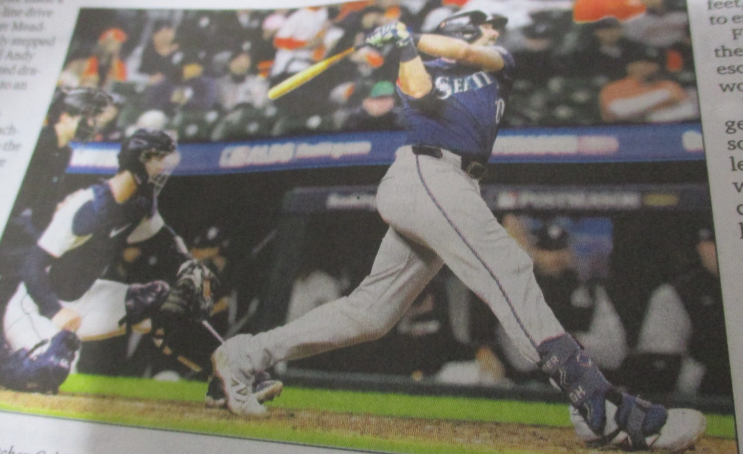 SEATTLE MARINERS 10/08/2025 MLB PLAYOFFS FULL PAPER ALDS GAME 3 WIN CAL #61 (2)