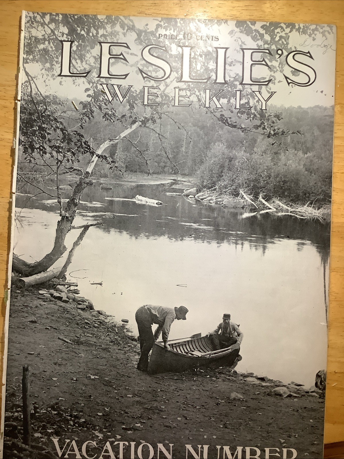 1902 FRANK LESLIES MAGAZINE ~ VACATION. ISSUE