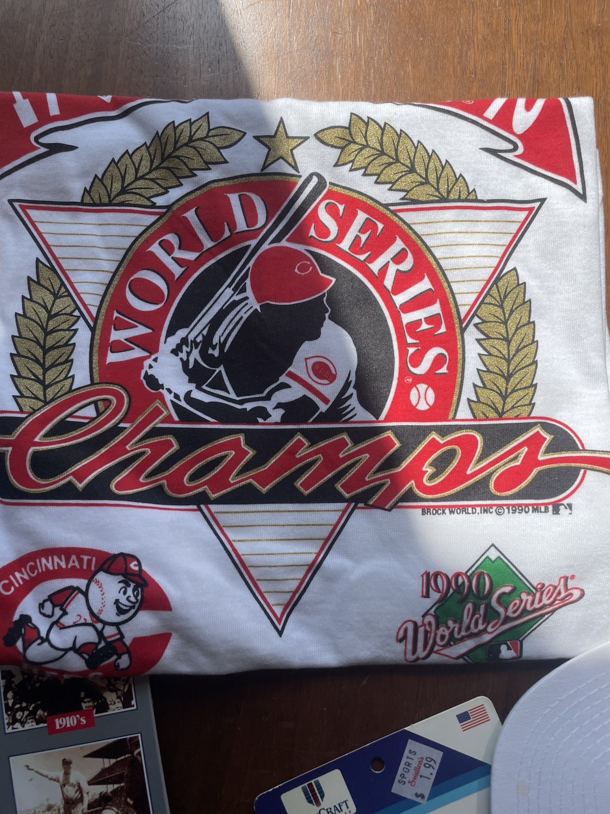 Cincinnati Enquirer – Oct 22, 1990 – Reds Win world Series Lot