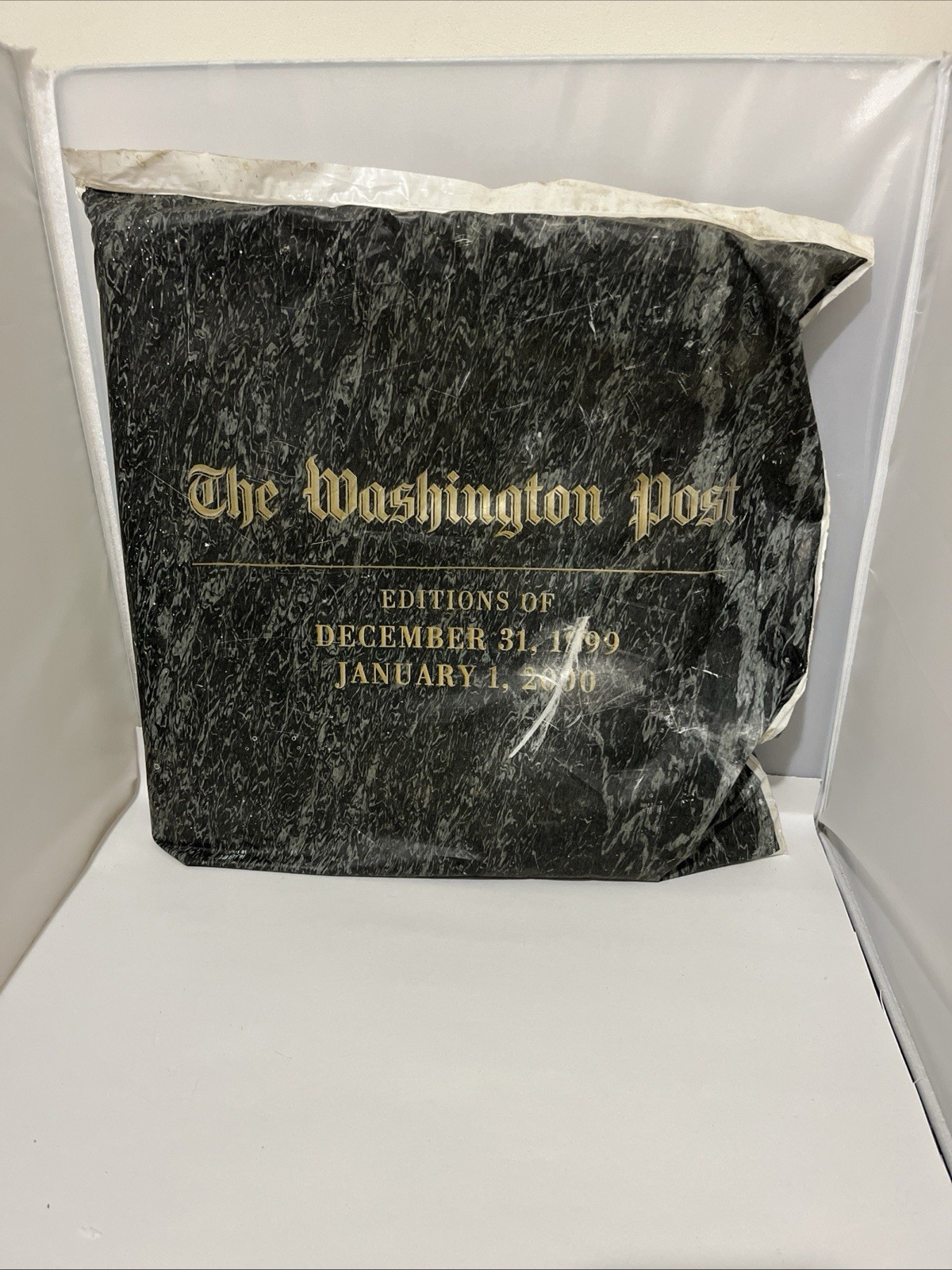 NIP Washington Post Newspaper Millennium Editions Dec 31, 1999 + January 1, 2000