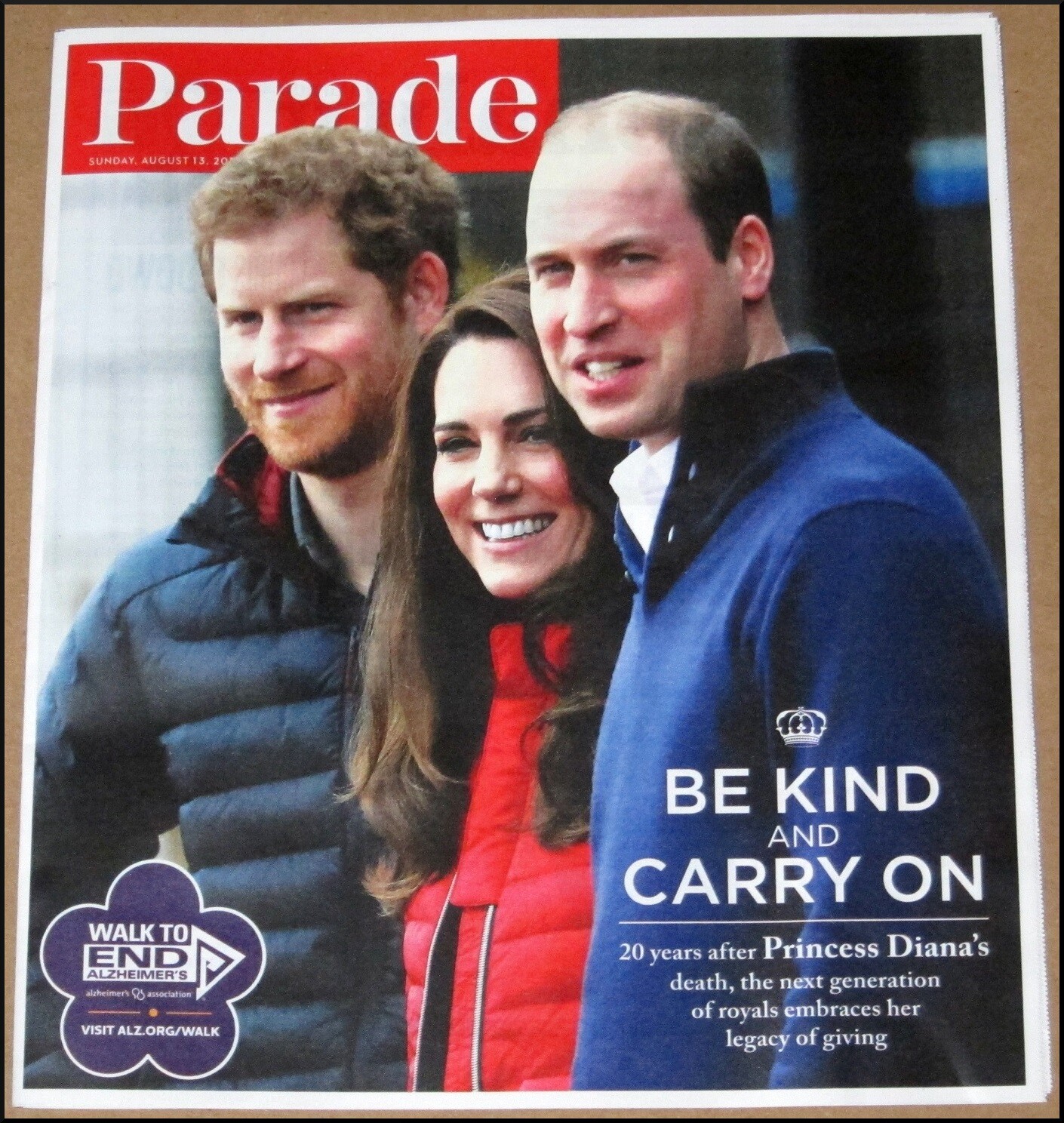 8/13/2017 Parade Newspaper Magazine Prince William Harry Princess Diana Legacy