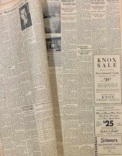 Birthdate Newspaper British USA Canada Archive Box 1976 50th Birthday