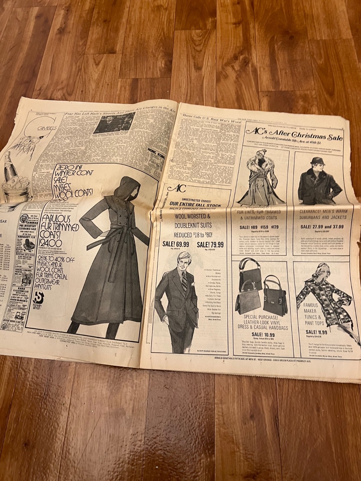 New York Times Paper December 27 1972 Late Edition Truman is Dead