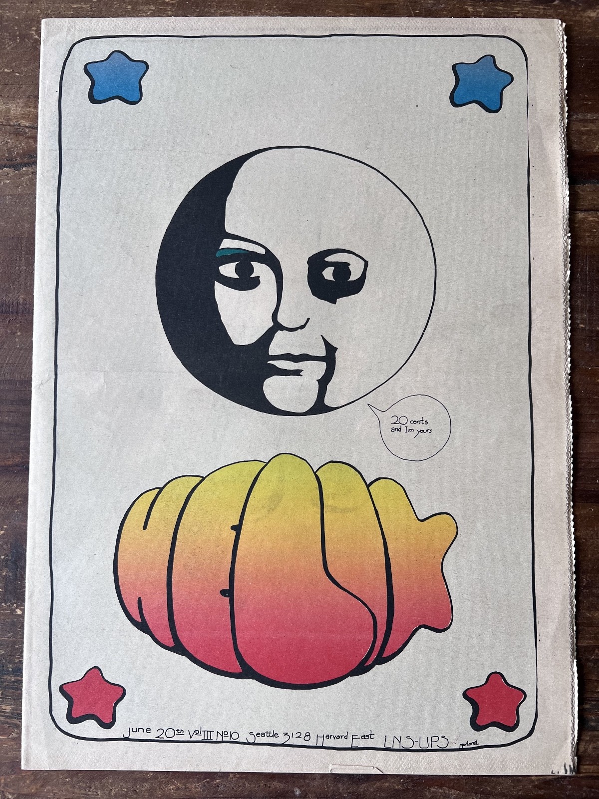 Seattle Helix Counterculture Psychedelic Newspaper, Vol. III, No. 10 Paul Heald
