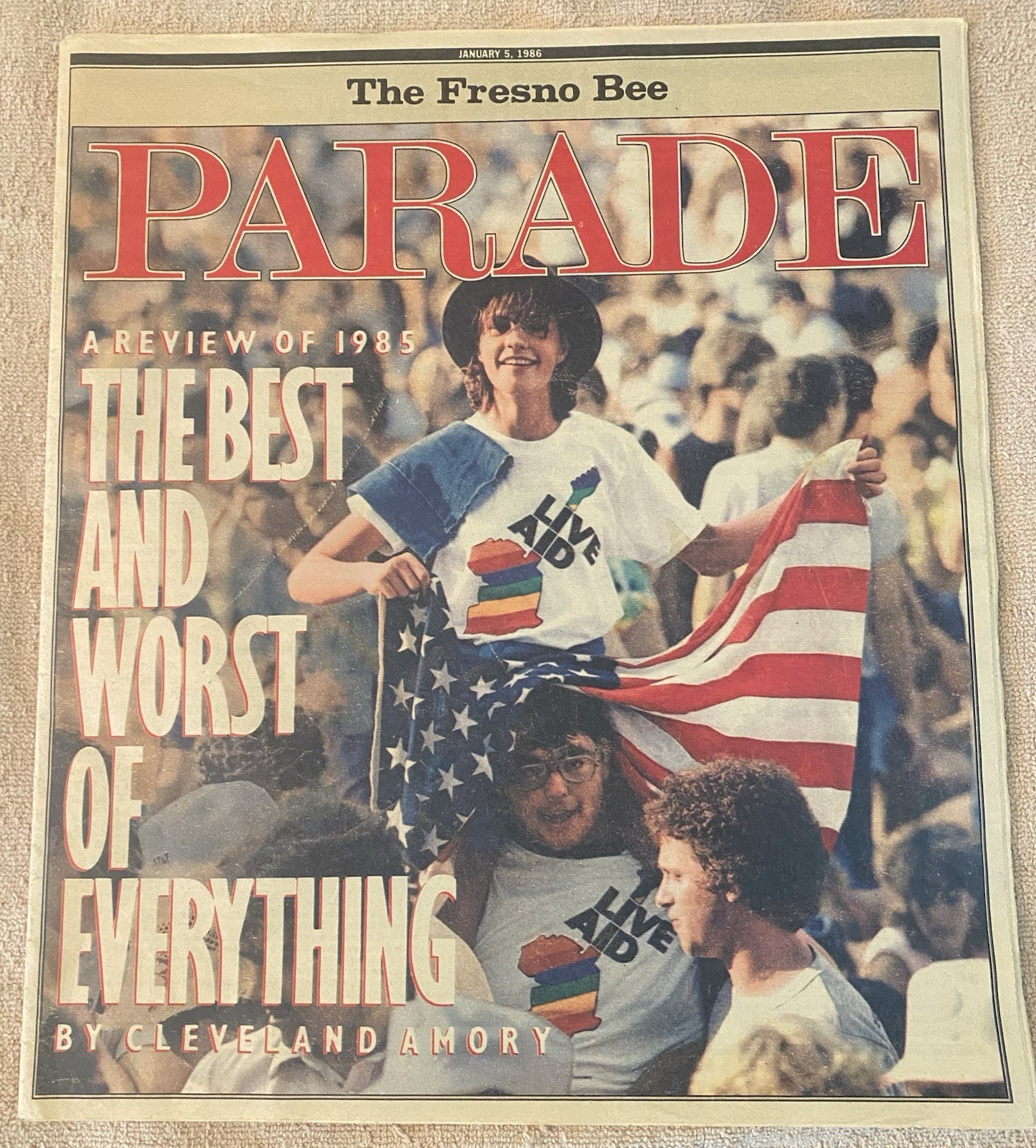 Collection of Vintage Newspapers Featuring Historic Events, 1964-2003, Lot of 14