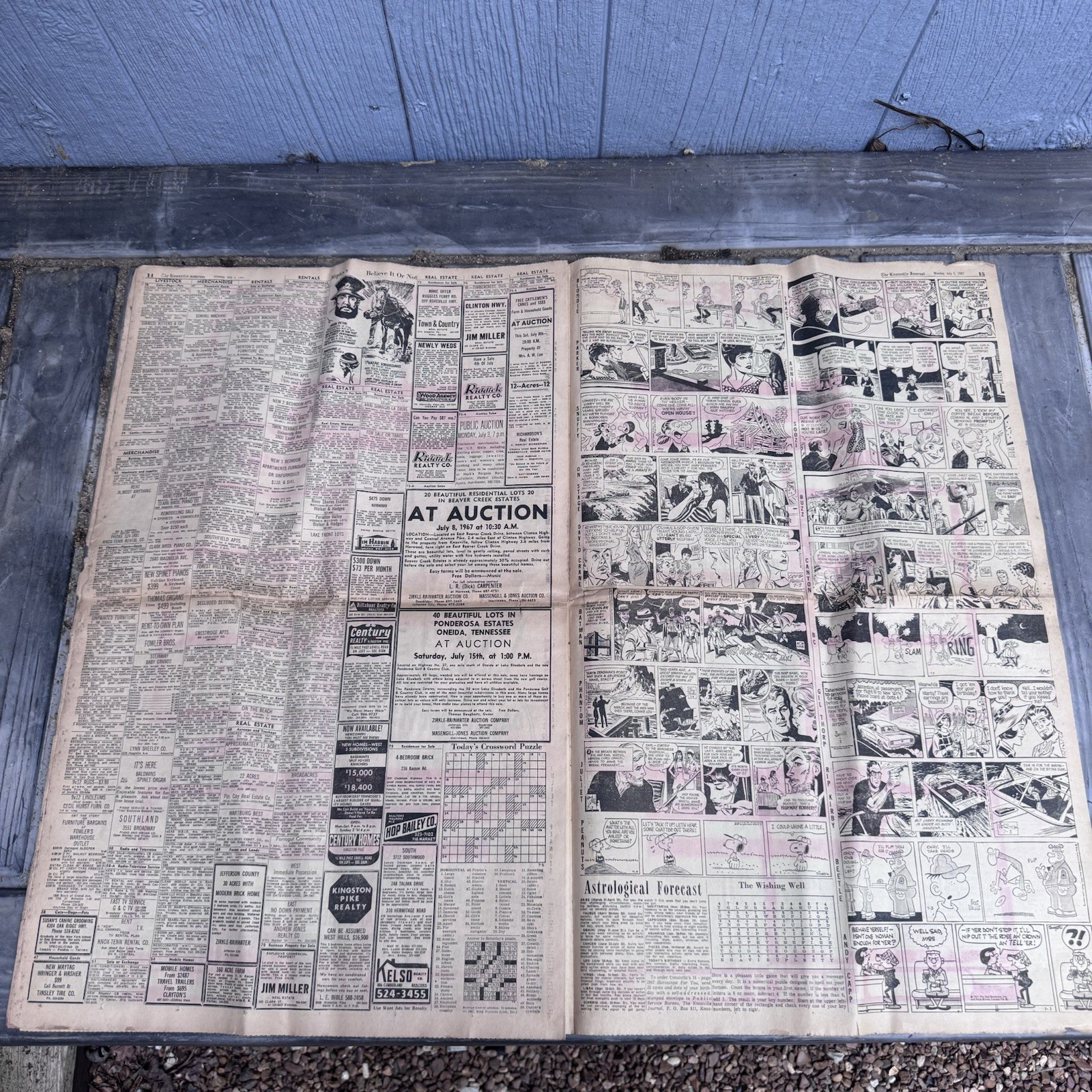 The Knoxville Journal City Edition Knoxville Tennessee Monday July, 3rd 1967