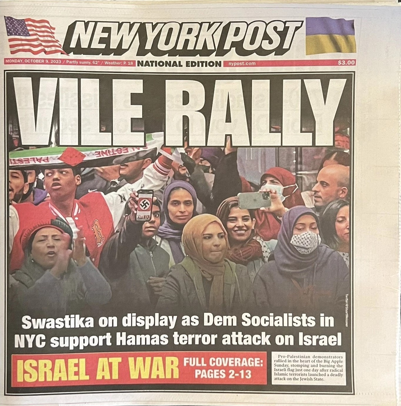 Vile Rally – 10/09/2023 – New York Post