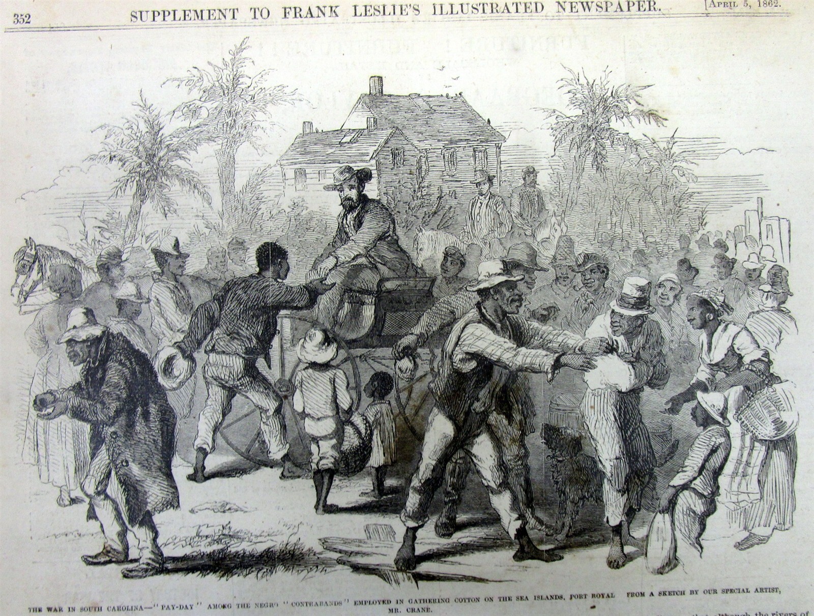1862 Leslie’s Illustrated newspaper & an “EXTRA” w Civil War BATTLE OF PEA RIDGE