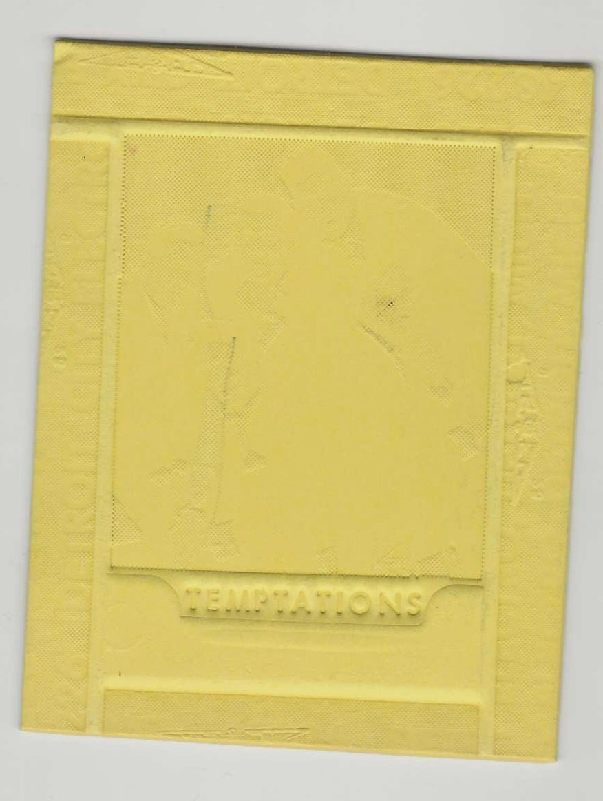 THE TEMPTATIONS PHOTO – 1960’s Ad Mat Mold / flong