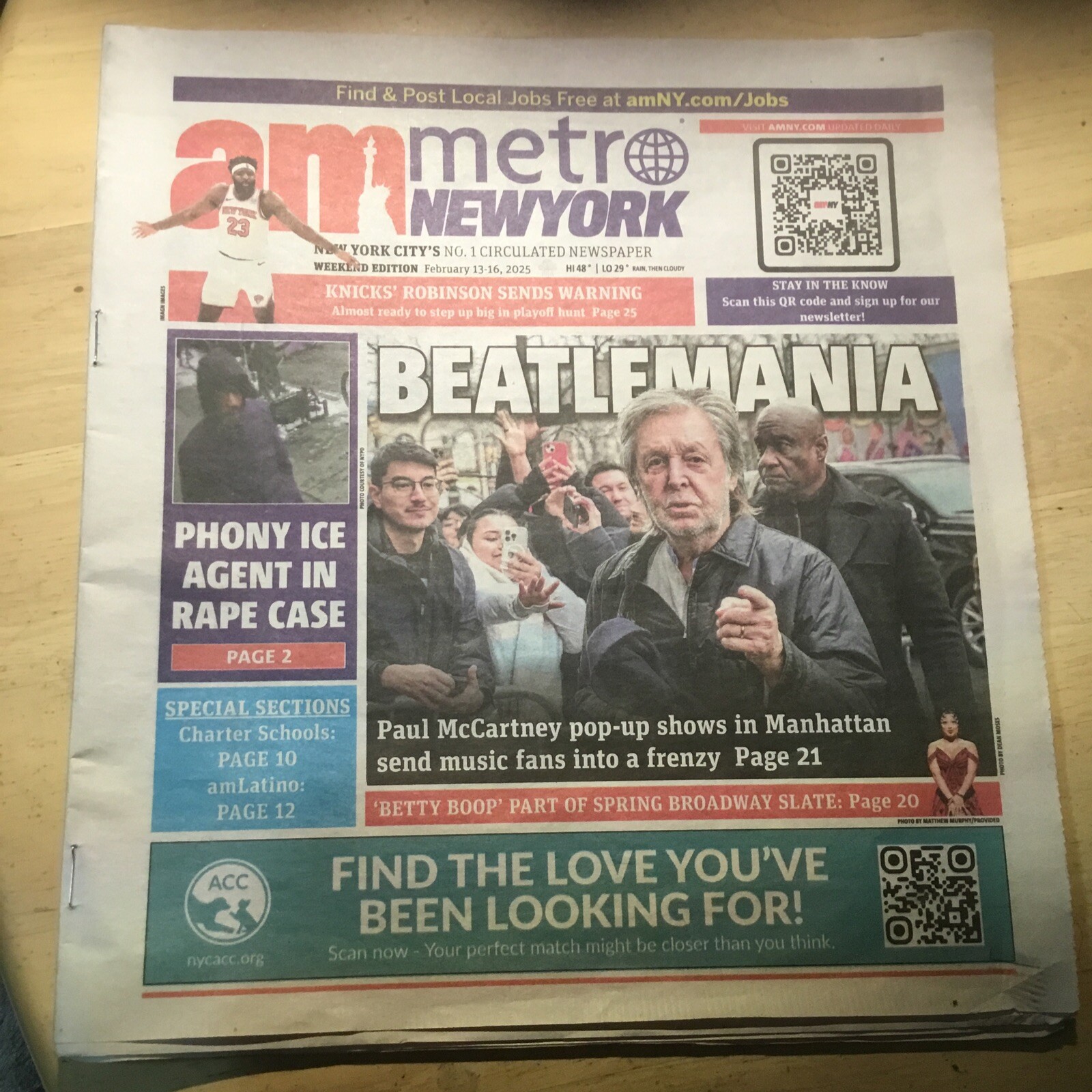 BEATLEMANIA The Beatles Paul McCartney Pop-Up NYC Bowery Show,Brian May Pic 2025