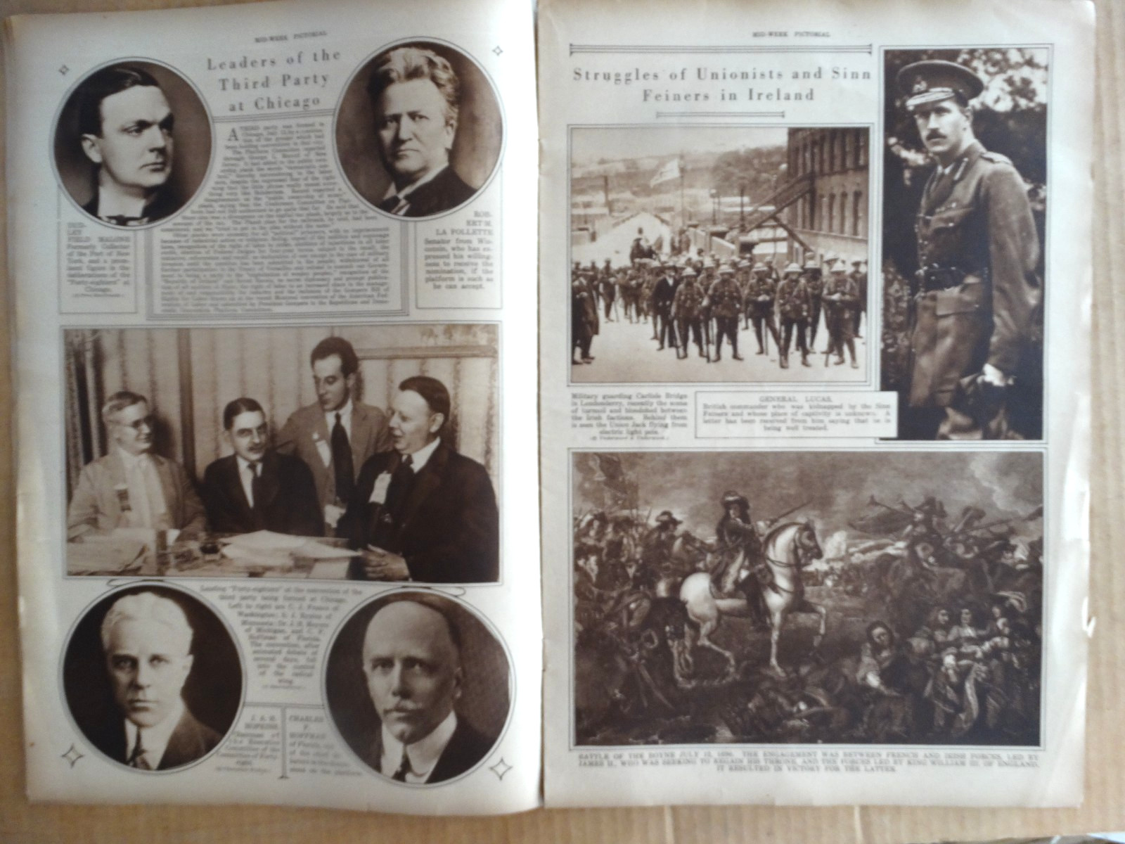 New York Times Mid-Week Pictorial – July 22, 1920 – Movie Star Mary Pickford