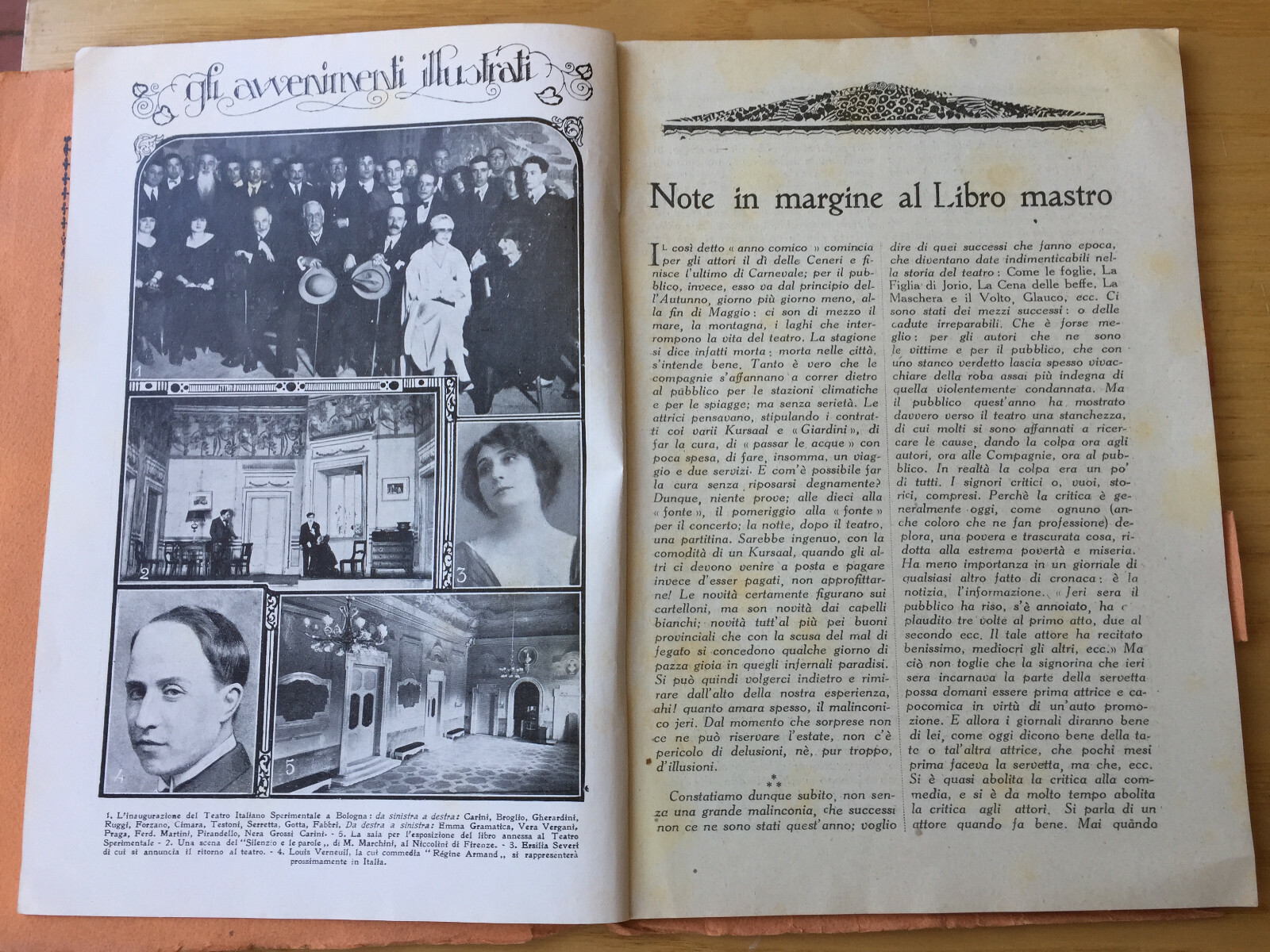MONDADORI COMEDIA PERIODICO COMEDIA E VITA TEATRALE N° 12 1922 G. CANTINI 2/19