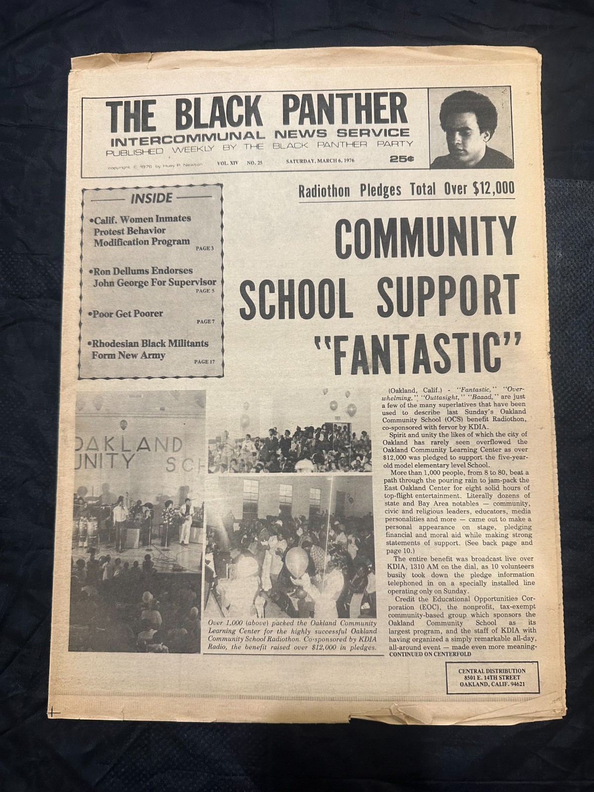 THE BLACK PANTHER NEWSPAPER – MARCH 6th 1976