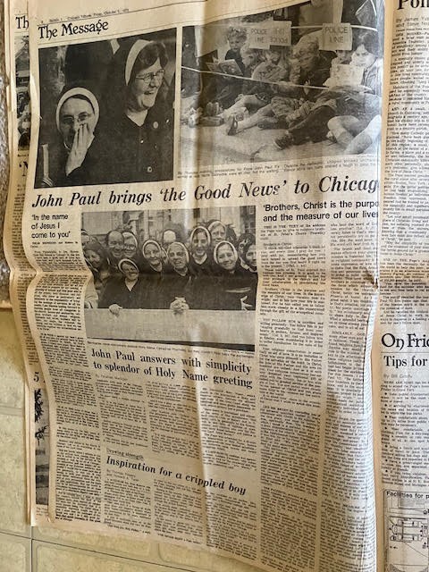 October 5, 1979 Chicago Tribune POPE JOHN PAUL II VISITS CHICAGO 14-page Section
