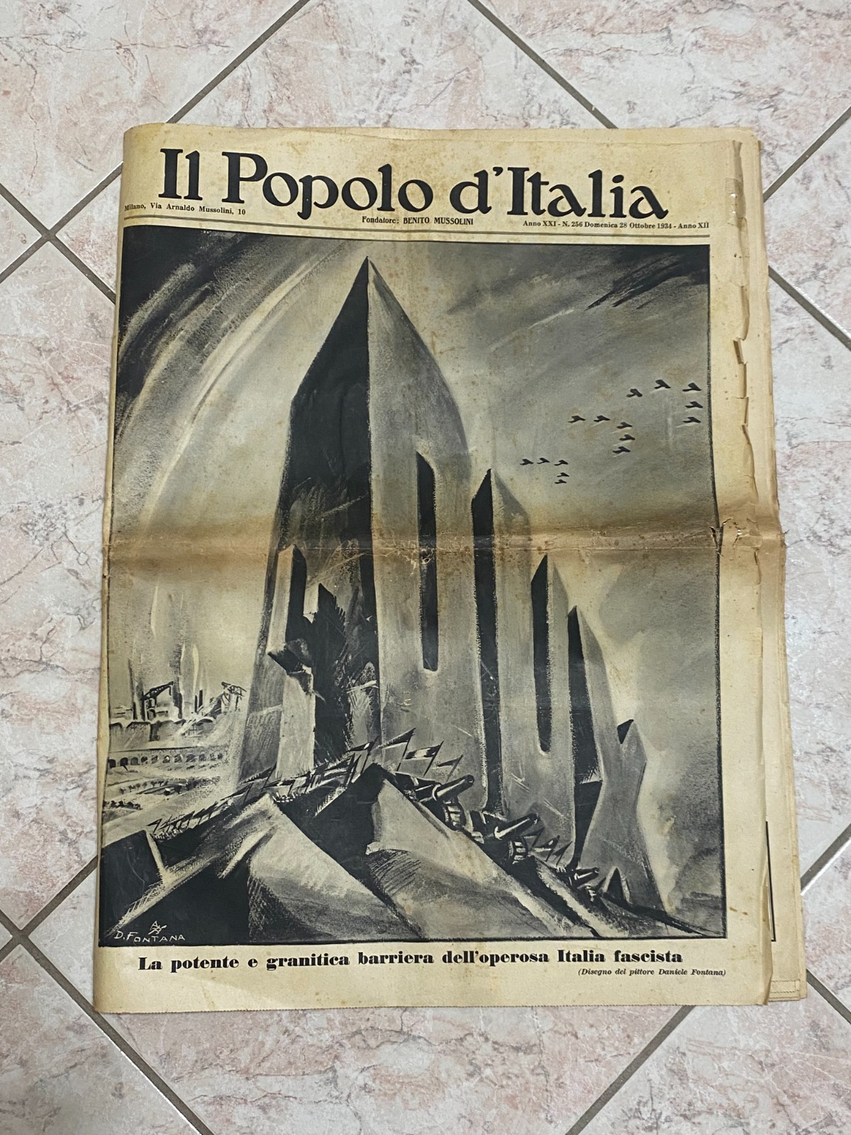 THE PEOPLE OF ITALY 1934 AUTARCHY ON FLORENCE BOLOGNA NOVARA ALFA ROMEO LEGNANO