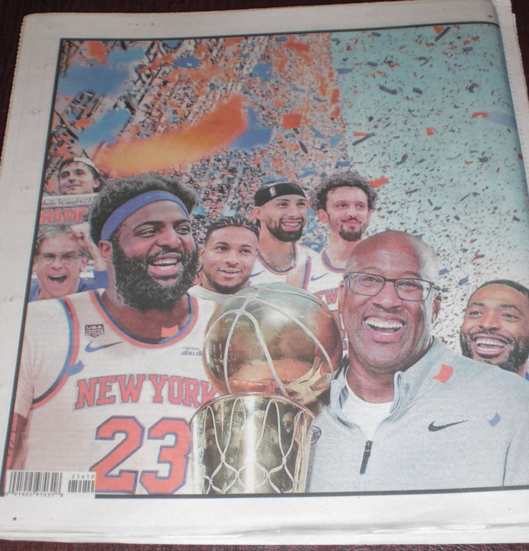 NEW YORK POST KNICKS PARADE SPECIAL ISSUE KINGS OF THE CITY 6/18/2026 – CHEAP!