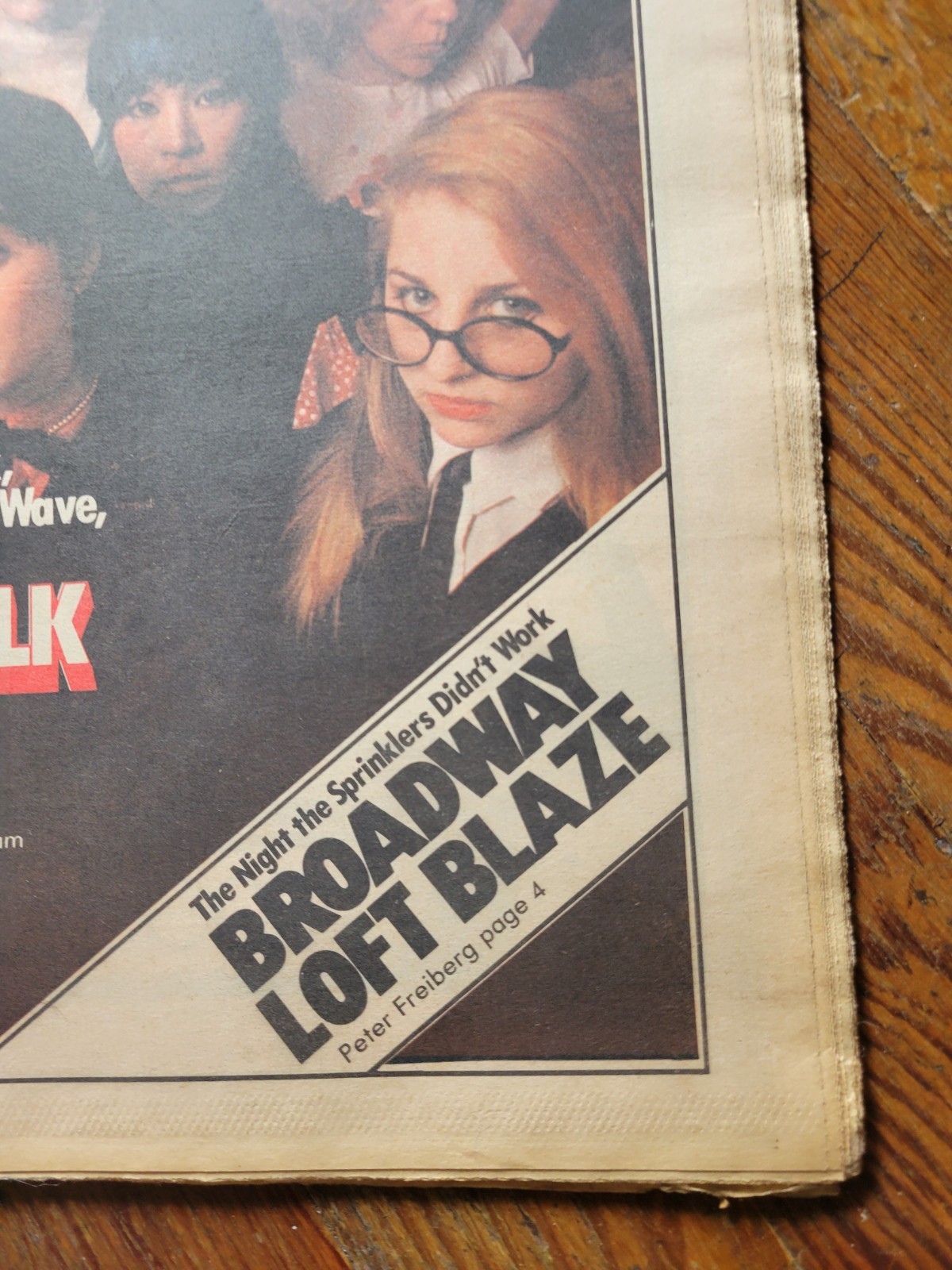 Soho News, NYC, Feb 22-28, 1979, Girl Talk, Broadway Loft Blaze, Jean Renoir